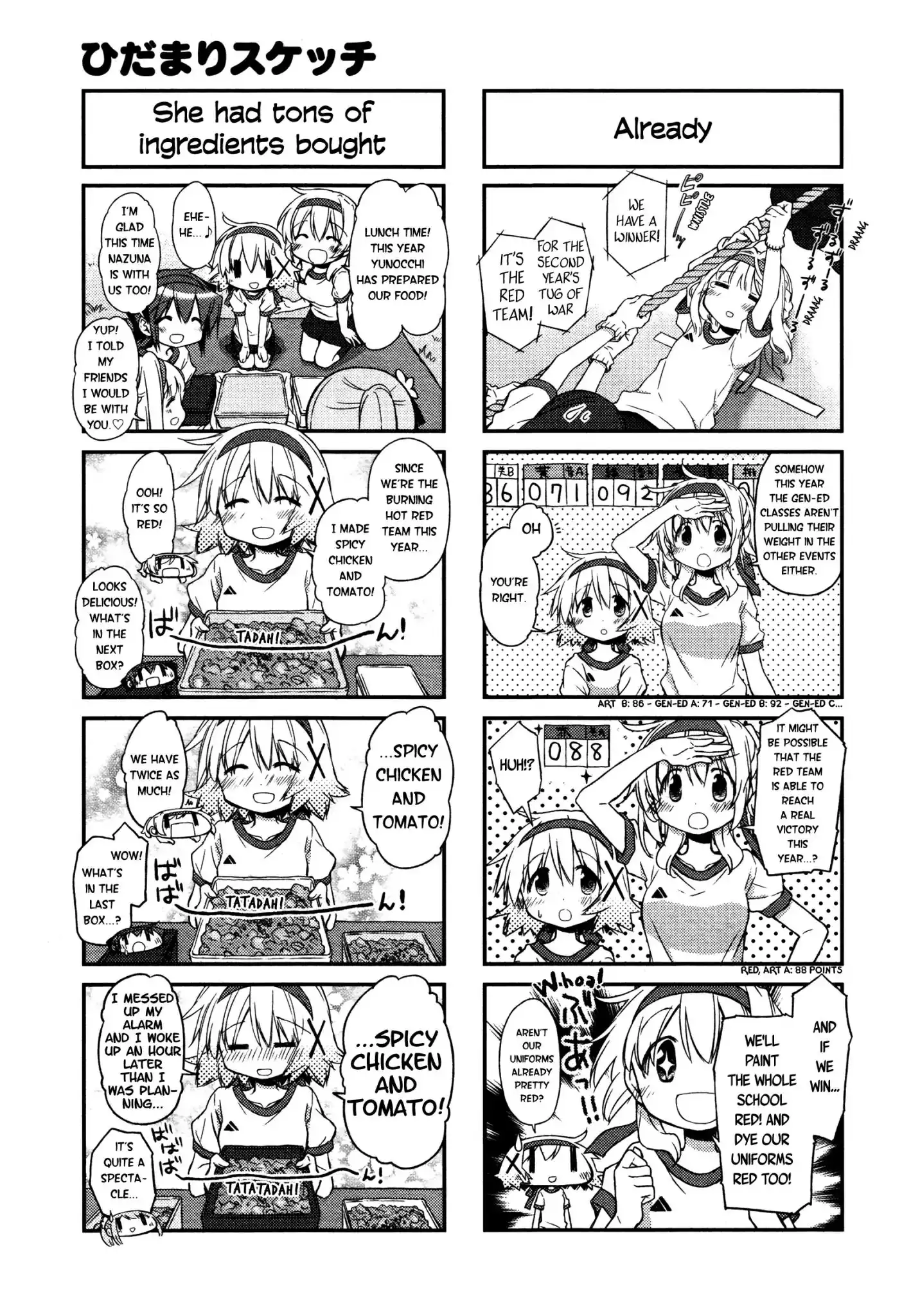 Hidamari Sketch Chapter 142 3